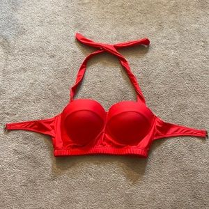 NWOT! Red vintage bikini top